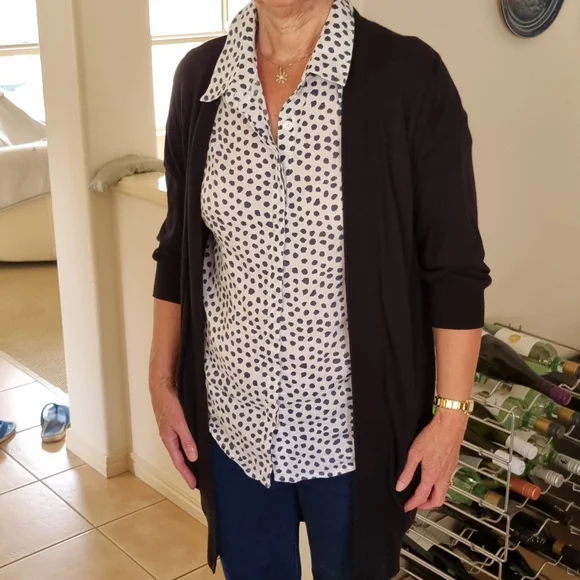 Saba black cardigan Size Au 8 - Picture 12 of 12